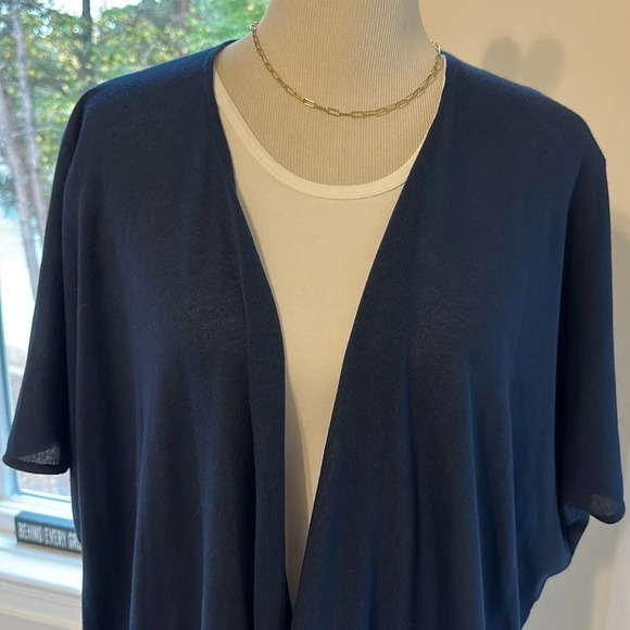 Chicos XS/S Open Cape/Cardigan, NWOT - Picture 2 of 6